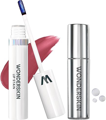 Amazon.com : Wonderskin Lip Stain Peel Off Masque (Romance) with